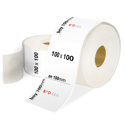 100 x 100 PP Opak Etiket - 1