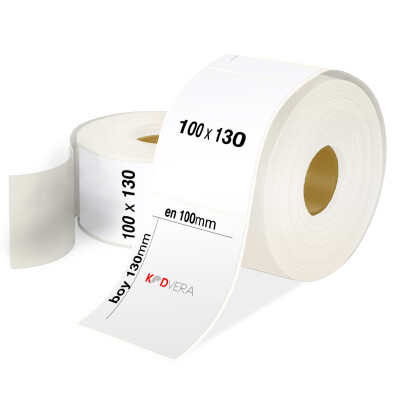 100 x 130 PP Opak Etiket - 1