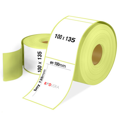 100 x 135 Kuşe Etiket - 1