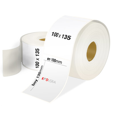 100 x 135 Şeffaf Etiket - 1