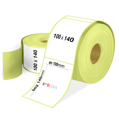 100 x 140 Lamine Termal Etiket - 1