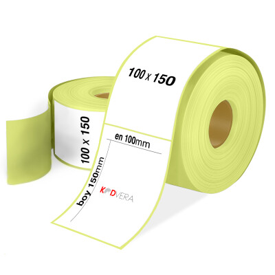 100 x 150 Vellum Etiket - 1