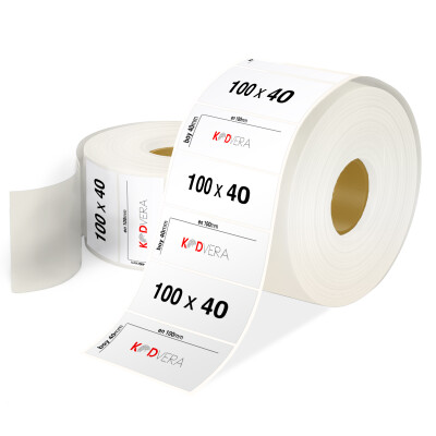 100 x 40 PP Opak Etiket - 1