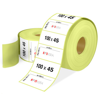 100 x 45 Kuşe Etiket - 1