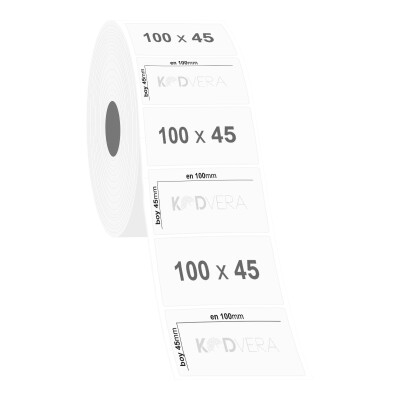 100 x 45 Şeffaf Etiket - 2