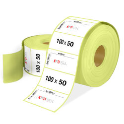 100 x 50 Kuşe Etiket - 1