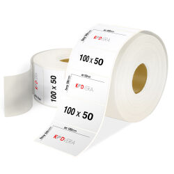 100 x 50 PP Opak Etiket - 1