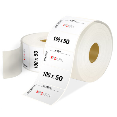 100 x 50 Şeffaf Etiket - 1