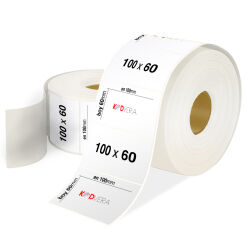 100 x 60 PP Opak Etiket - 1