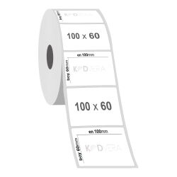 100 x 60 PP Opak Etiket - 2