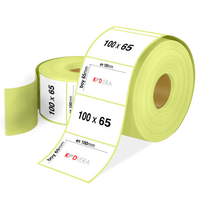100 x 65 Lamine Termal Etiket - 1