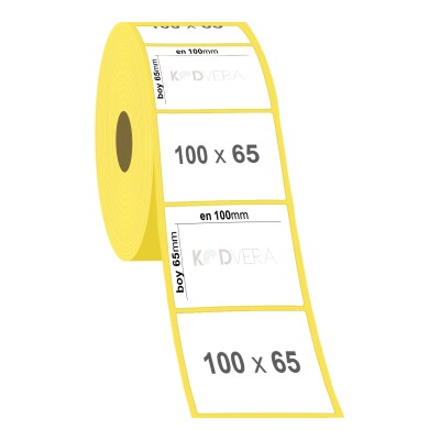 100 x 65 Lamine Termal Etiket - 2