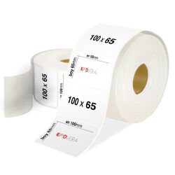 100 x 65 PP Opak Etiket - 1
