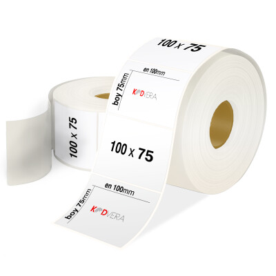 100 x 75 Şeffaf Etiket - 1