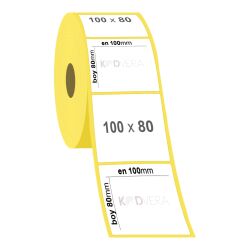 100 x 80 Lamine Termal Etiket - 2