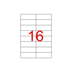 105 X 37.11 Lazer Etiket KV-1105 - 1