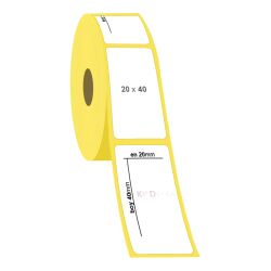 20 x 40 Lamine Termal Etiket - 2