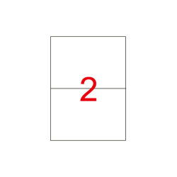 210 X 148.5 Lazer Etiket KV-1102 - 1