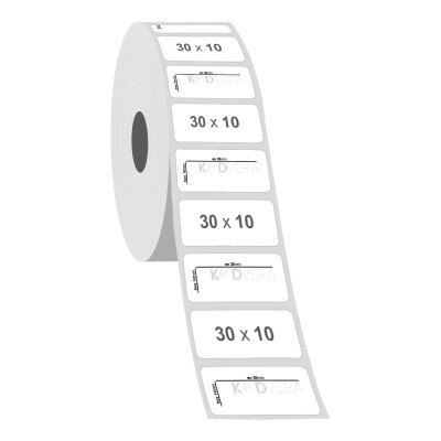 30 x 10 PP Opak Etiket - 2