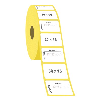 30 x 15 Lamine Termal Etiket - 2