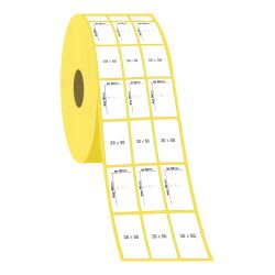 30 x 50 3'lü Lamine Termal Etiket - 2