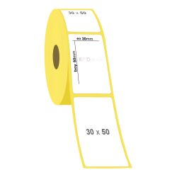 30 x 50 Kuşe Etiket - 2