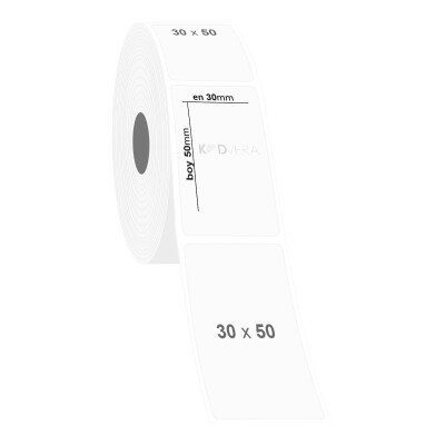 30 x 50 Şeffaf Etiket - 2