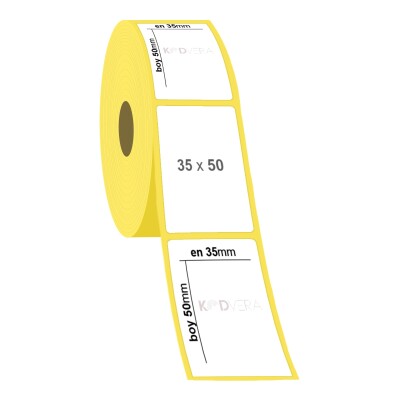35 x 50 Vellum Etiket - 2