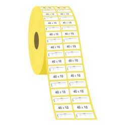 40 x 10 2'li Termal Etiket - 2