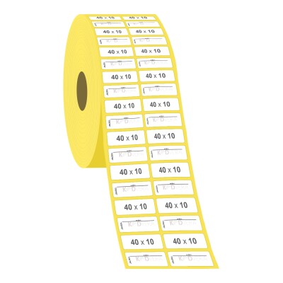 40 x 10 2'li Termal Etiket - 2