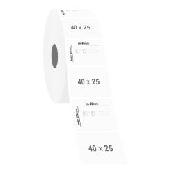 40 x 25 Şeffaf Etiket - 2