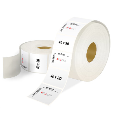 40 x 30 PP Opak Etiket - 1