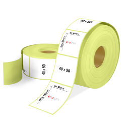 40 x 50 Lamine Termal Etiket - Kodvera