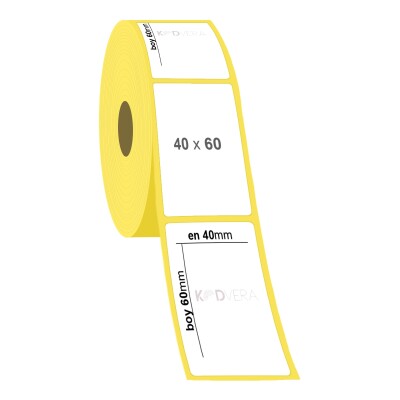 40 x 60 Lamine Termal Etiket - 2