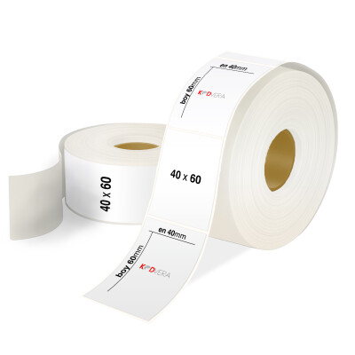 40 x 60 PP Opak Etiket - 1
