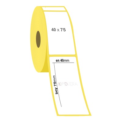 40 x 75 Lamine Termal Etiket - 2