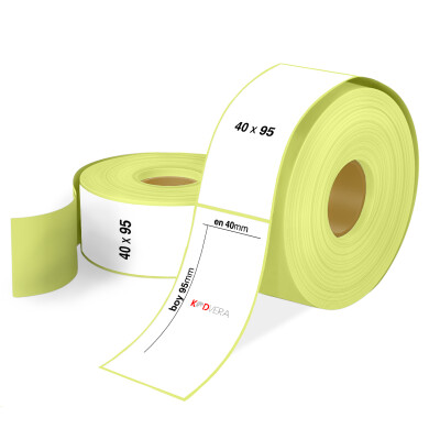 40 x 95 Vellum Etiket - 1