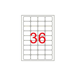 45 X 30 Lazer Etiket KV-1036 - 1