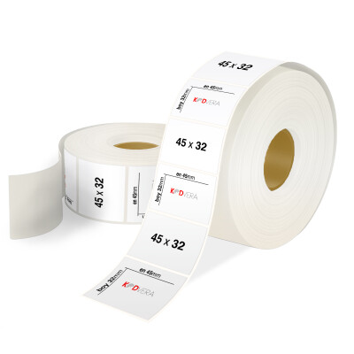 45 x 32 PP Opak Etiket - 1