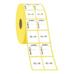 45 x 45 2'li Vellum Etiket - 2