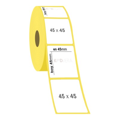 45 x 45 Vellum Etiket - 2