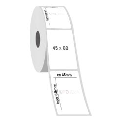 45 x 60 Silver Mat Etiket - 2