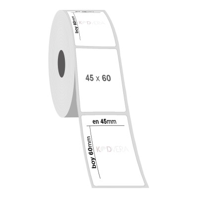 45 x 60 Silver Mat Etiket - 2