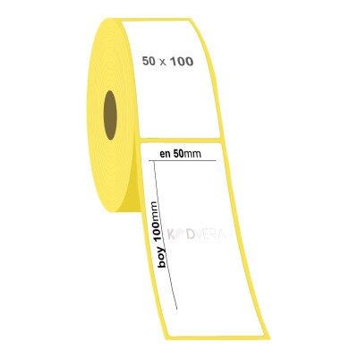 50 x 100 Kuşe Etiket - 2