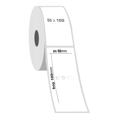 50 x 100 PP Opak Etiket - 2