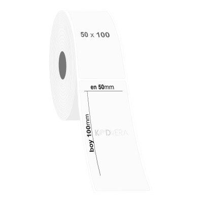 50 x 100 Şeffaf Etiket - 2