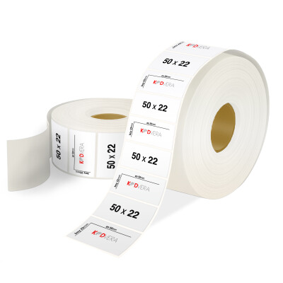 50 x 22 PP Opak Etiket - 1