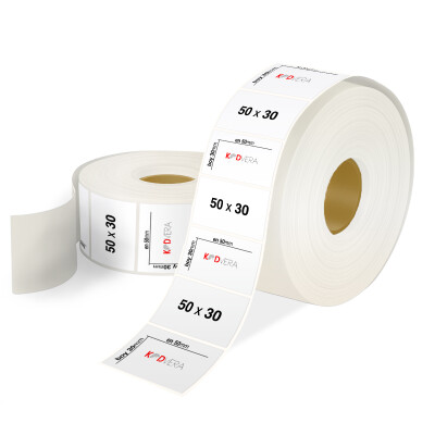 50 x 30 Şeffaf Etiket - 1