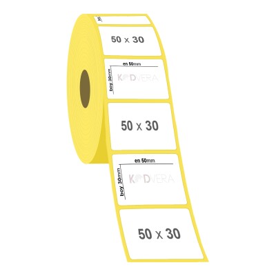 50 x 30 Vellum Etiket - 2