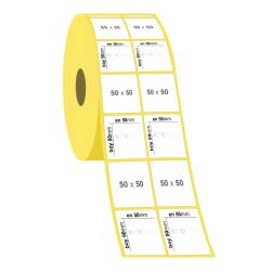 50 x 50 2'li Termal Etiket - 2